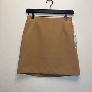 Uniqlo Tan Mini Skirt